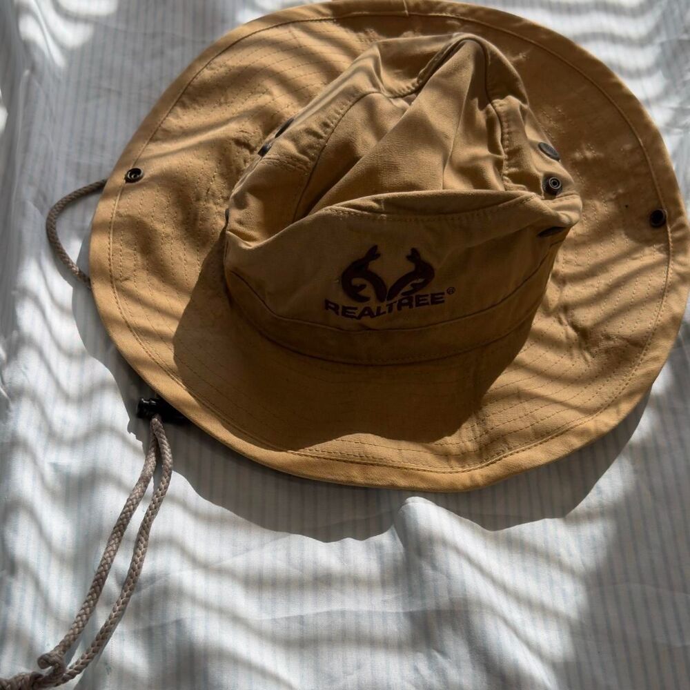 Realtree by Outdoor Cap Khaki Boonie Sun Hat OSFM  #hunting #outdoor